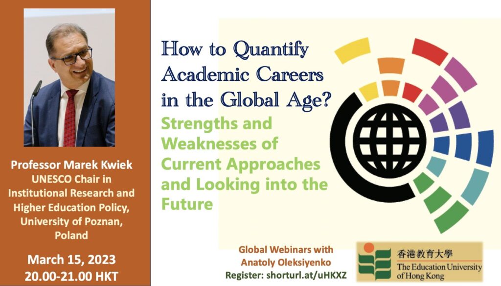 “How to Quantify Academic Careers in the Global Age? Strengths and Weaknesses of Current Approaches and Looking into the Future”